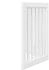 vidaXL Dog Gate Foldable 3 Panels Poplar 150 cm x 60 cm white (352244)