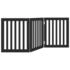 vidaXL Dog Gate Foldable 3 Panels Poplar 150 cm