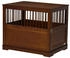 Pawhut Hundekäfig mit Tischplatte Braun 80,5x59,5x67,5cm (D02-135V00BN)
