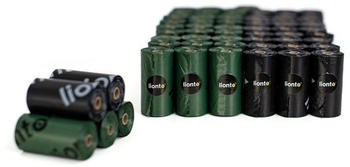 Lionto 900 Hundekotbeutel schwarz/gr&uuml;n (BT00328)