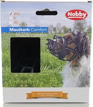 Nobby Maulkorb Comfort schwarz M-L (79990)