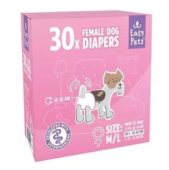 Easypets Hundewindeln M/L 30 Stk.