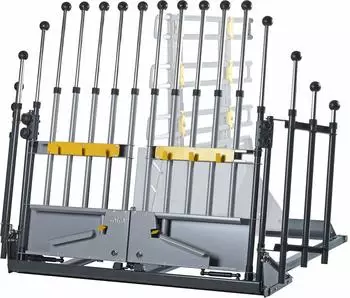 Kleinmetall 40053253 Vario Gate G4 Doppel Heckgitter mit zwei Türen