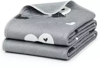 Lionto Welpenunterlagen Set 2-teilig 61x46 cm waschbar grau