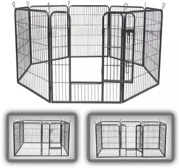 Zoomundo XL Welpenauslauf 100cm hoch 8-Eck