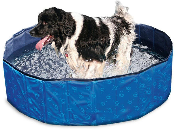 Karlie Doggy Pool 160x30cm blau-schwarz