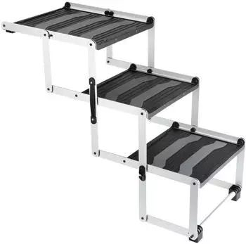 Trixie 3-stufige Falt-Treppe Aluminium/TPR (39376)