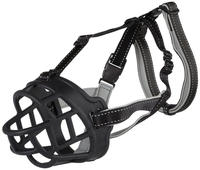 Trixie 17615, Trixie Muzzle Flex Maulkorb, Gummi, Gr&ouml;&szlig;e: L-XL