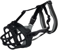 TRIXIE 17611, TRIXIE Muzzle Flex Maulkorb, Gummi, S, schwarz