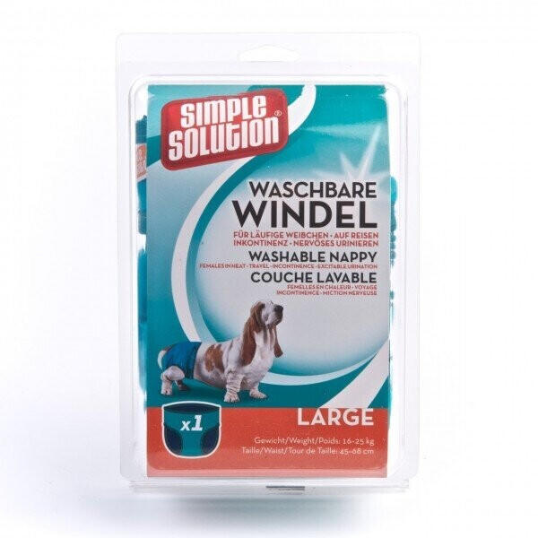 Simple Solution Waschbare Windel für Hündinnen XS 25-35cm