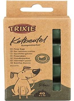 Trixie Hundekotbeutel kompostierbar 10 Rollen à 10 Beutel