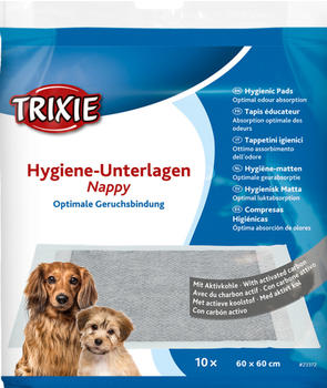 Trixie Hygiene-Unterlage Nappy mit Aktivkohle 60x60cm 10 Stück