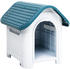 blau (152225): vidaXL Hundehütte 59x75x66cm Polypropylen