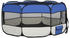 vidaXL Faltbarer Laufstall mit Tragetasche 145x145x61cm blau (171016)