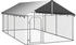 400x200x150cm (171499): vidaXL Outdoor-Hundezwinger mit Dach (171)