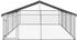 600x300x150cm (171502): vidaXL Outdoor-Hundezwinger mit Dach (171)