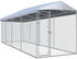 mit Überdachung 760x190x225cm (145031): vidaXL Outdoor-Hundezwinger (1450)