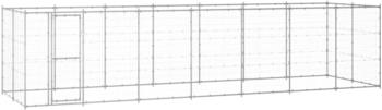 vidaXL Outdoor-Hundezwinger Verzinkter Stahl 16,94 m² (3082310)