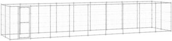 vidaXL Outdoor-Hundezwinger Verzinkter Stahl 21,78 m² (3082311)