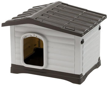 Ferplast Hundehütte Dogvilla 60 58x48x44cm grau (87252799)