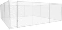 Outdoor-hundezwinger Verzinkter Stahl 570x570x185 Cm Vidaxl