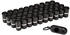 AmazonBasics Hundekotbeutel mit Spender und Leinenclip ohne Duftstoff 33x23cm schwarz