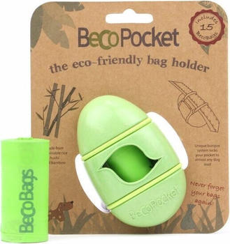Beco Pets Pocket Poop Bag Dispenser Green (BPK-003)