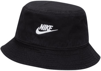 Nike Apex Futura Bucket Hat im Washed-Look schwarz / weiß
