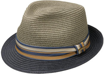 Stetson Licano Toyo Trilby Strohhut (1238551) dunkelblau