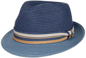 Stetson Licano Toyo Trilby Strohhut (1238551) blau
