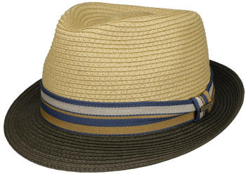 Stetson Licano Toyo Trilby Strohhut (1238551) oliv