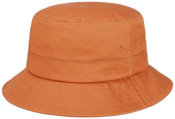Stetson Bucket Cotton Twill Schmaler Fischerhut (1811110) orange