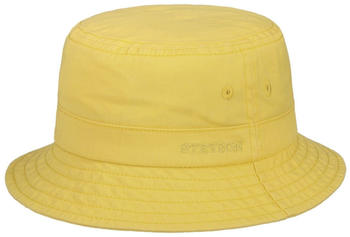 Stetson Bucket Cotton Twill Schmaler Fischerhut (1811110) gelb