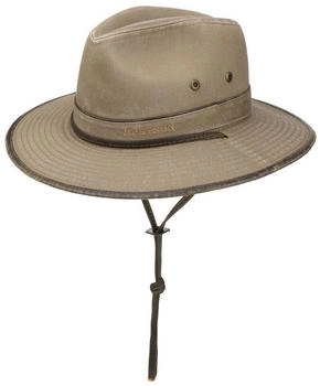 Stetson Traveller Cotton Hut beige/braun (2591101-6)