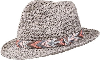 Chillouts Medellin Hat Trilby Strohhut Grau (1096)