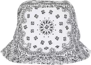 Flexfit Bandana Print Bucket Hat weiß