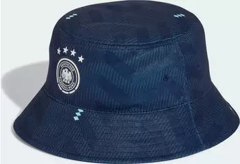 Adidas Germany 26 Bucket Hat collegiate navy/flash aqua/white (KC6723)