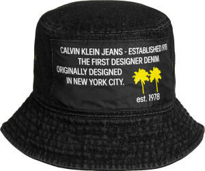 Calvin Klein Jeans Palm Bucket Hat black