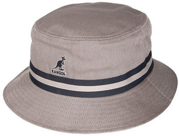 Kangol Stripe Lahinch Bucket Hat (K4012SP) grey