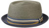 Stetson Licano Toyo Pork Pie Hat (1698509) grey
