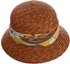 Seeberger Hats Saleva Flower Strohglocke braun