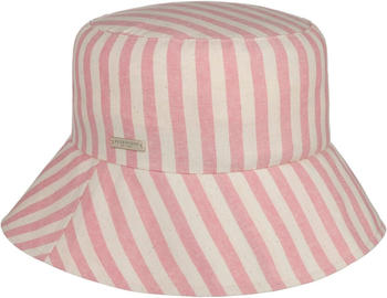 Seeberger Hats Stripe Bucket Fischerhut rosa