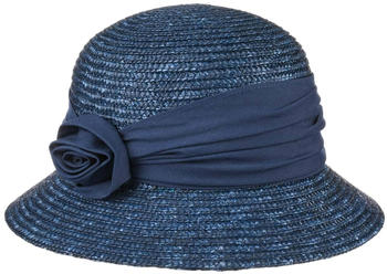 Seeberger Hats Kassida Strohglocke blau
