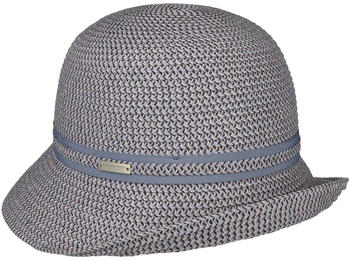 Seeberger Hats Gavia Strohglocke blau