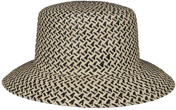 Seeberger Hats Twotone Panamastrohhut natur-schwarz