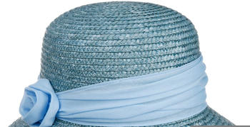 Seeberger Hats Kassida Strohglocke hellblau