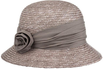 Seeberger Hats Kassida Strohglocke grau