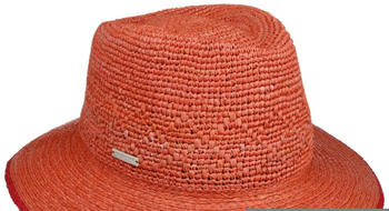 Seeberger Hats Jalima Traveller Raffiahut koralle