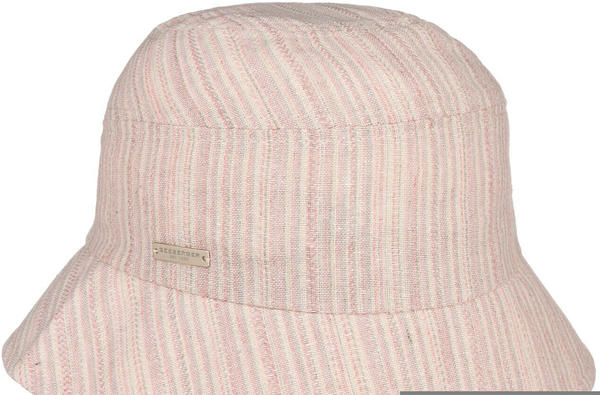Seeberger Hats Fine Stripes Sommerhut rosa