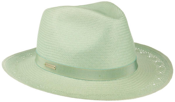 Seeberger Hats Velvoa Fedora Panamastrohhut mint